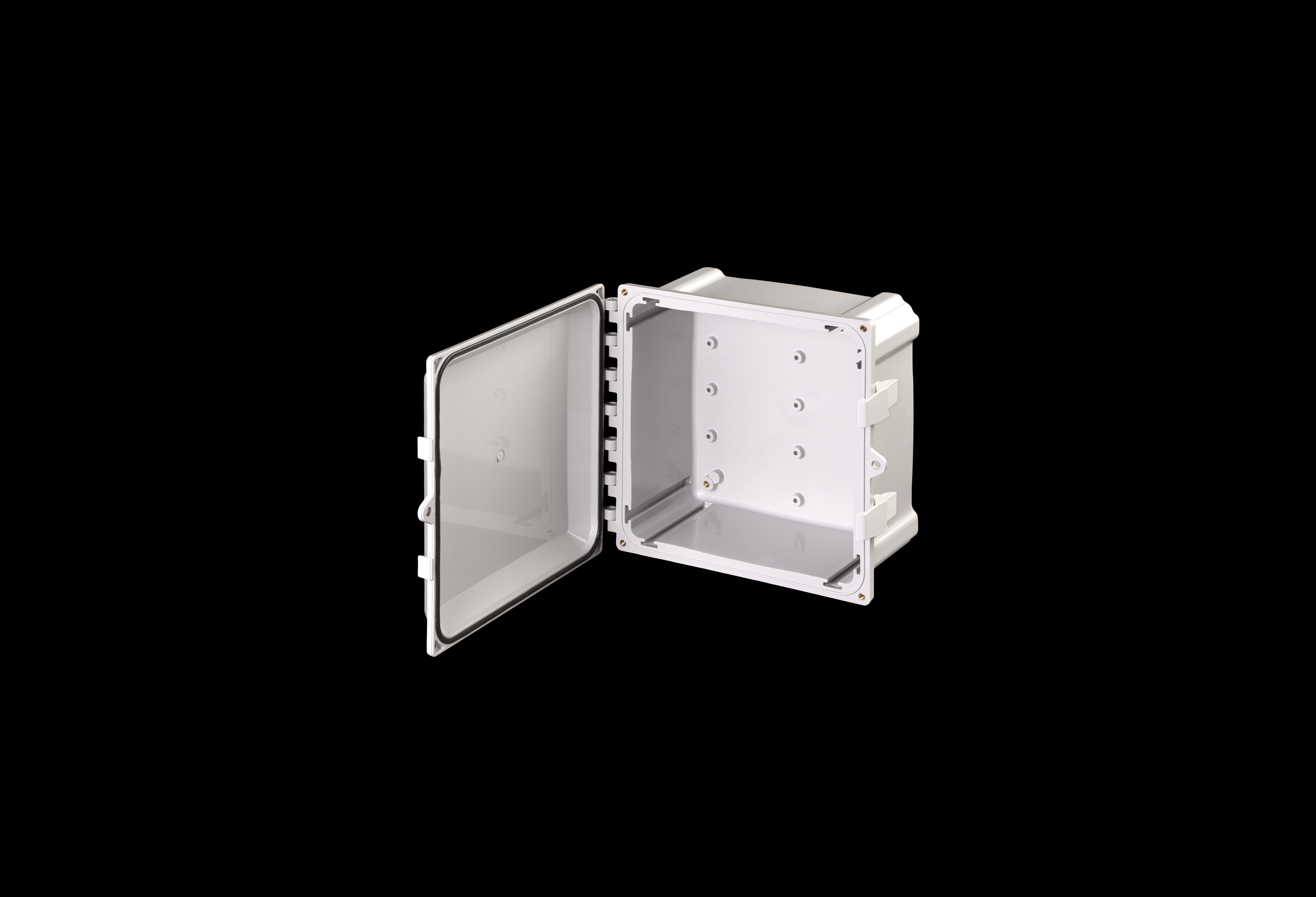 Polycarbonate Enclosure 10 x 10 x 6 Inches Heartland Opaque Cover by AttaBox®