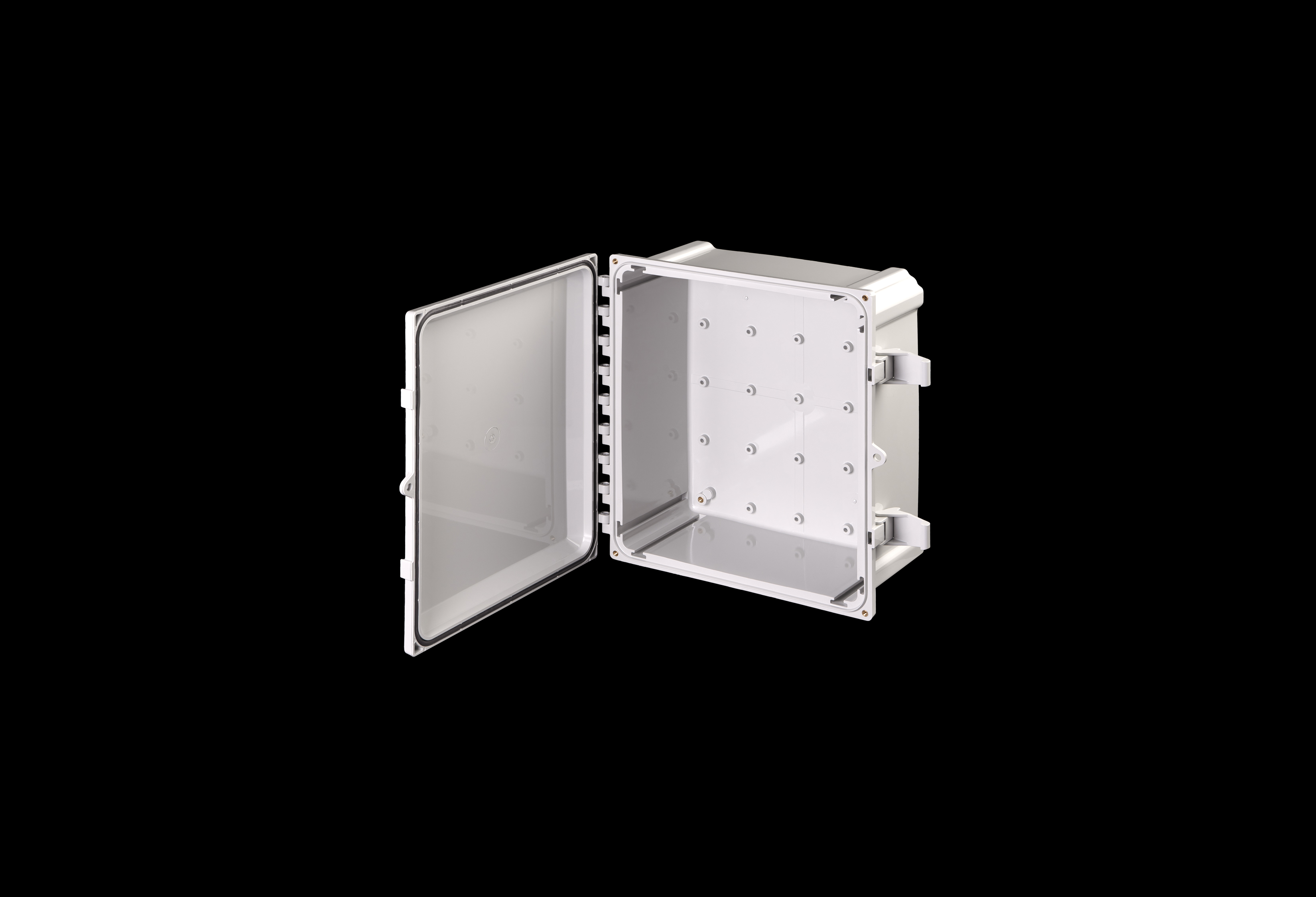 Polycarbonate Enclosure 10 x 8 x 4 Inches Heartland with Opaque Cover by AttaBox®