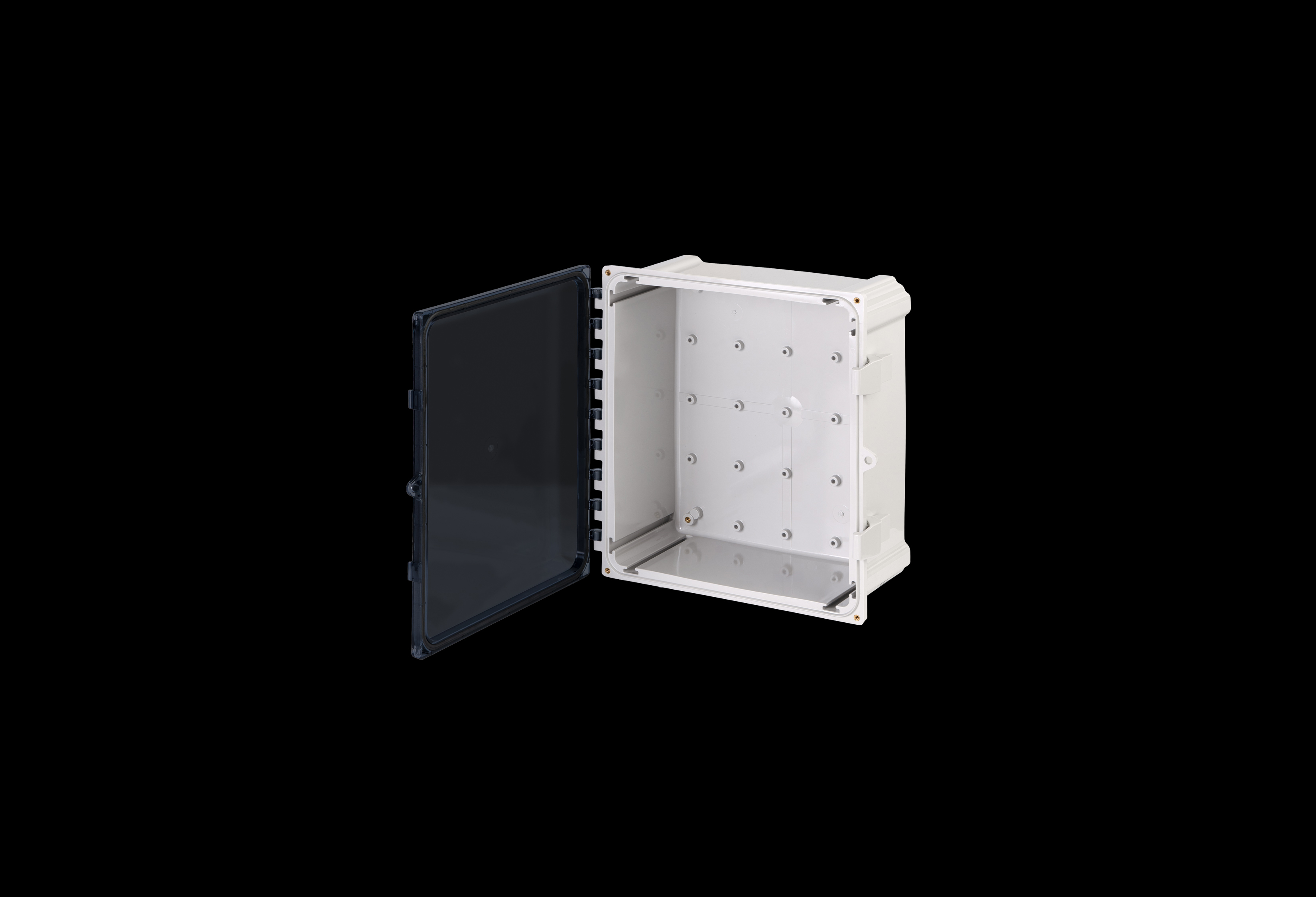 Polycarbonate Enclosure 10 x 8 x 4 Inches Heartland with Clear Cover by AttaBox®