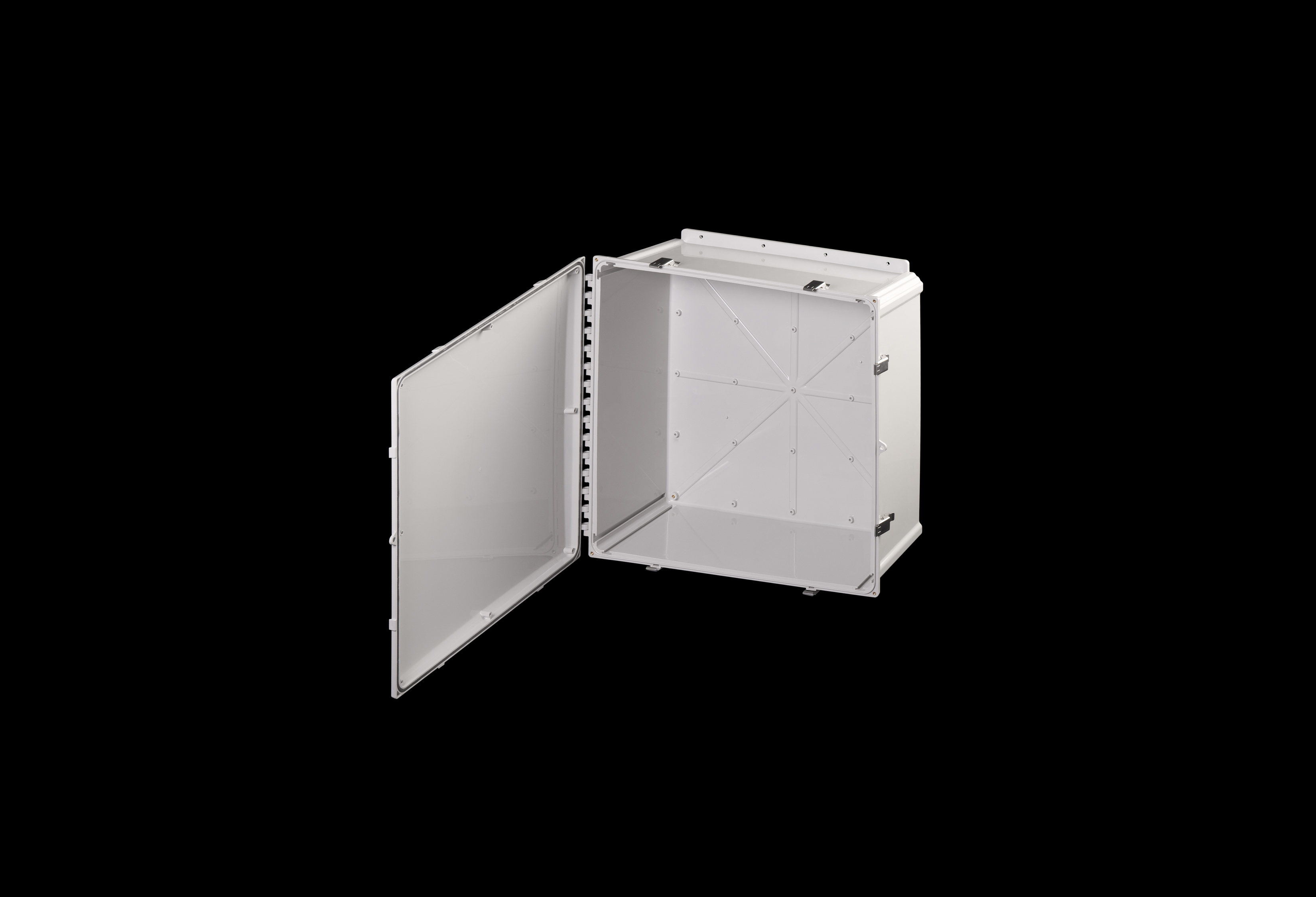 Polycarbonate Enclosure 24 x 24 x 10 Inches Heartland with Stainless Steel Latches  by AttaBox®