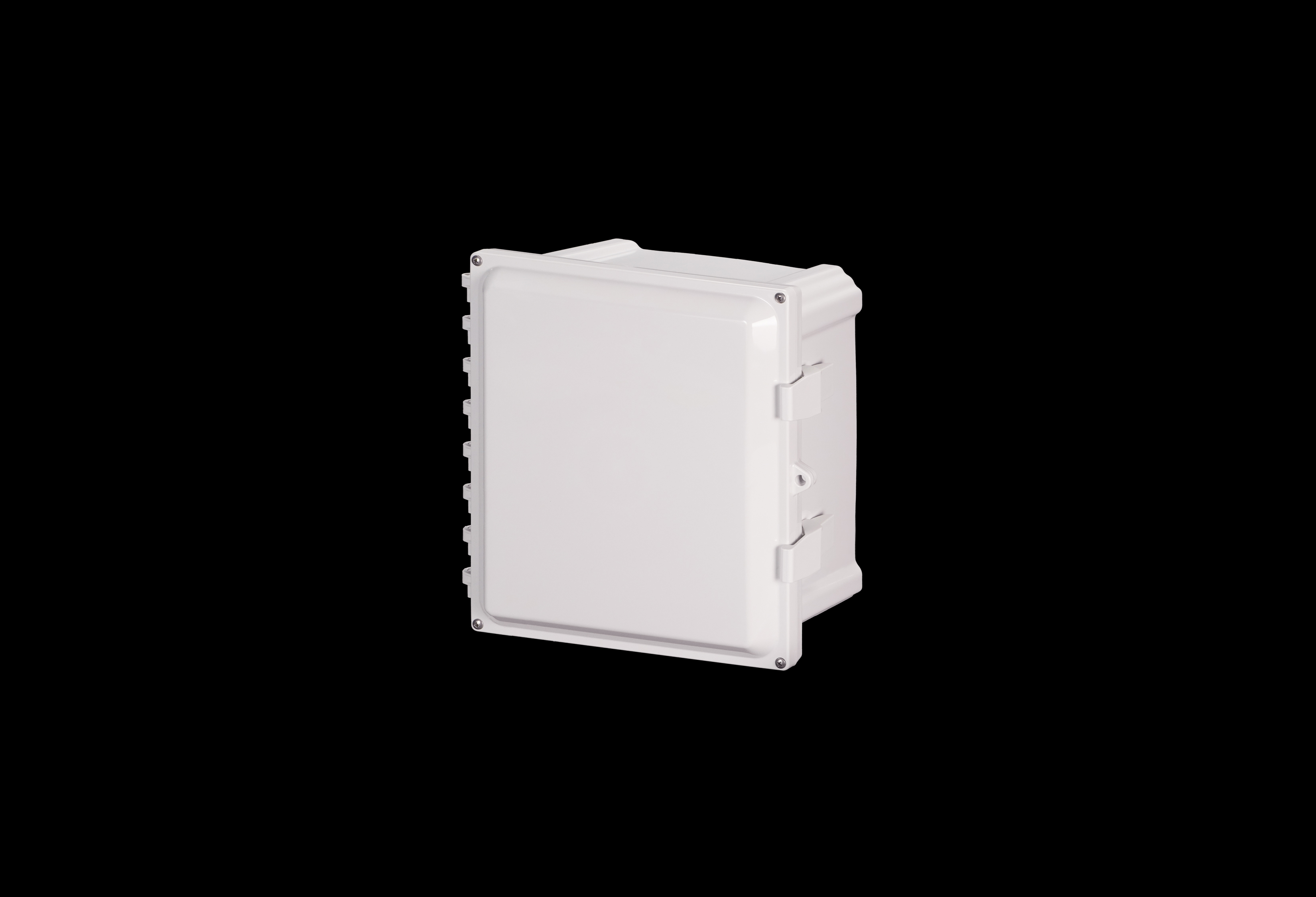 Polycarbonate Enclosure 10 x 10 x 6 Inches Heartland with Opaque Cover, Weight Distribution Shelf by AttaBox®