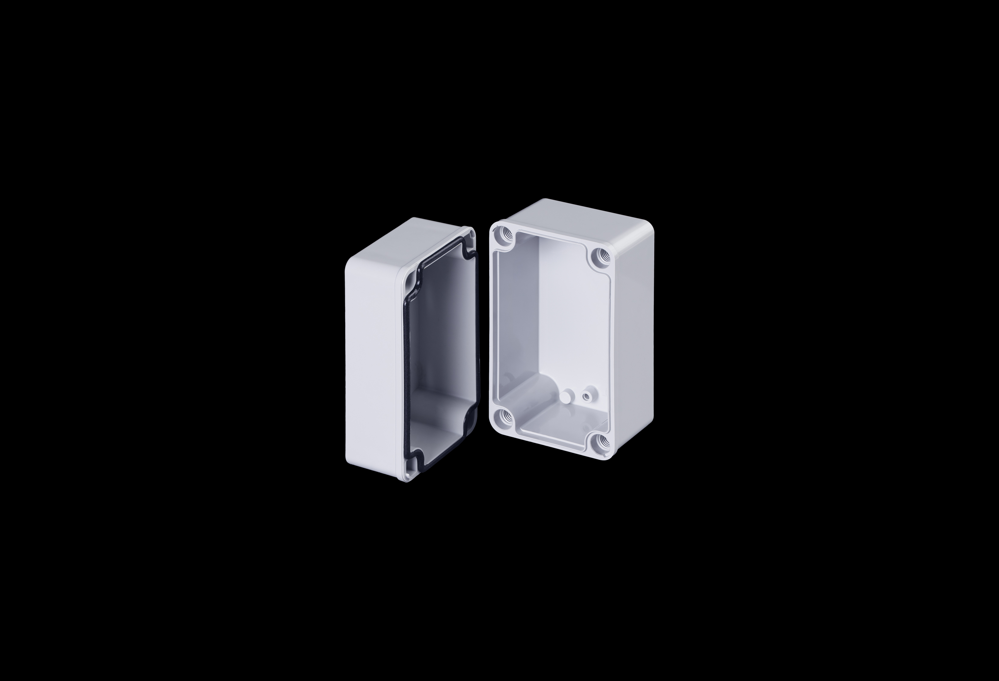 Polycarbonate Enclosure 5 x 3 x 3 Inches Commander Push Button 30 mm Hole by AttaBox®