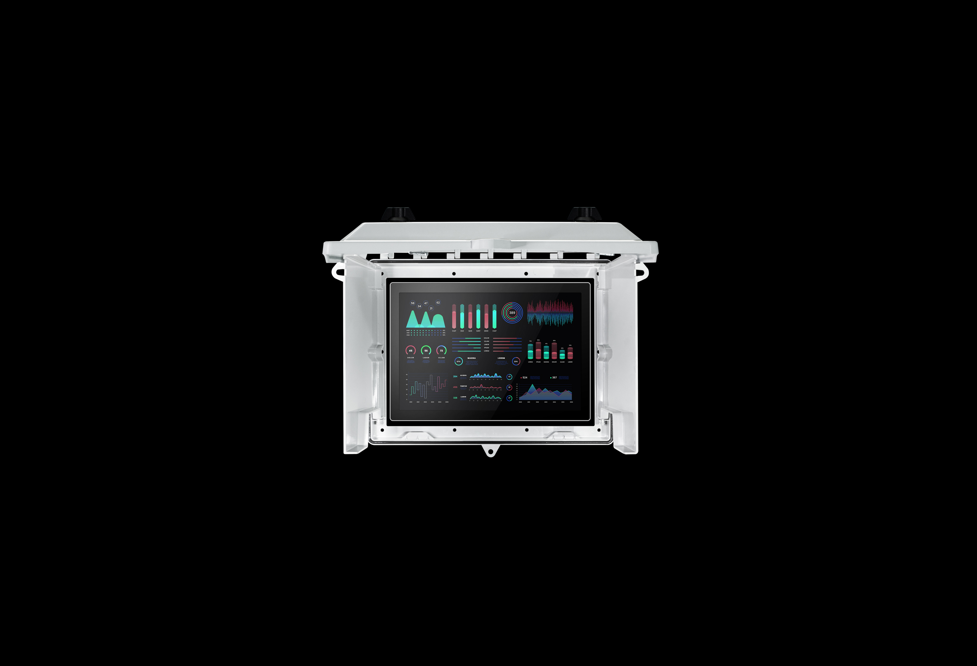 HMICVR1611-F-Open.jpg SolarShield HMI Cover 16 x 11 Inch Opaque Cover by AttaBox®