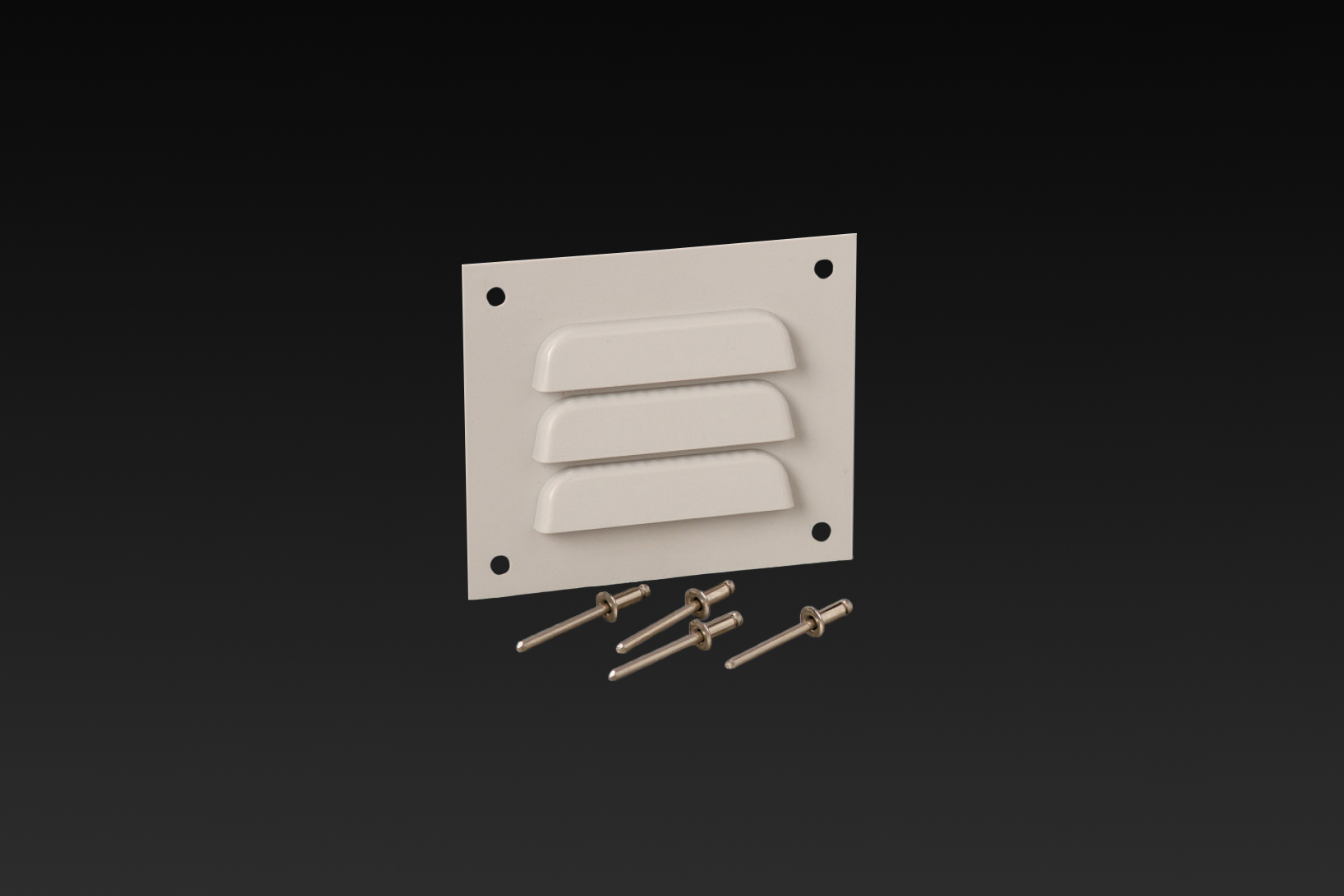 Louver plate vent by AttaBox®