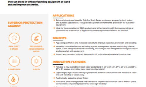 Polycarbonate Black Series brochure