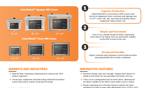 SolarShield HMI Cover Expansion Brochure