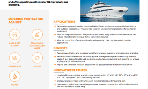 Heartland White Series Brochure